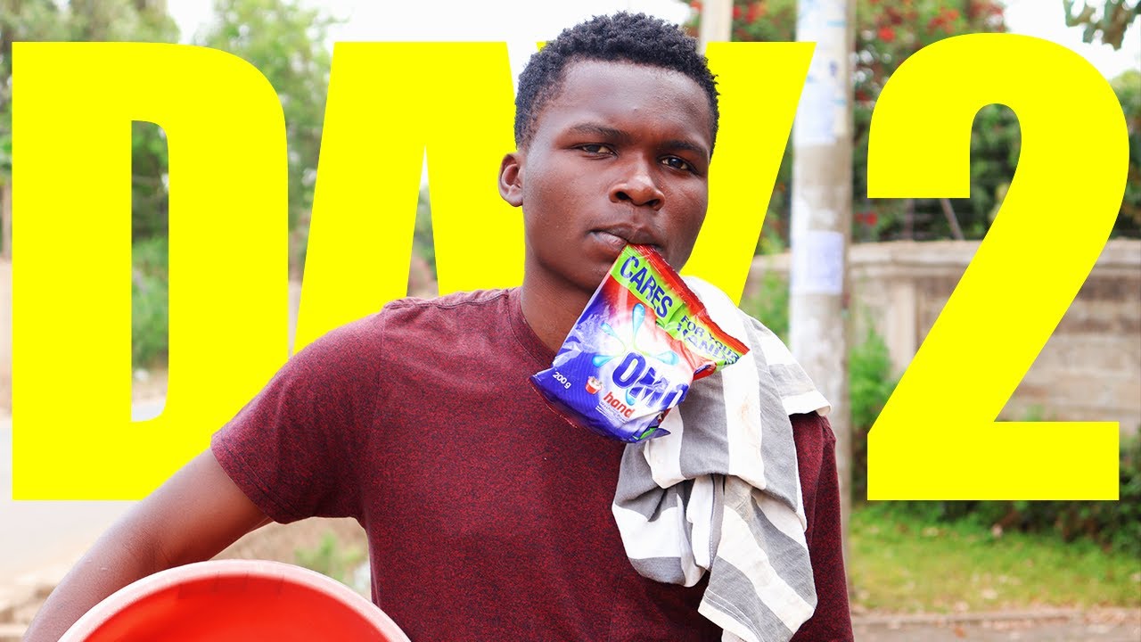 I Survived In Nairobi With 300KSH For 30 Days (Car Wash)