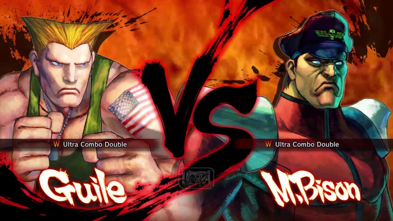 Ultra Street Fighter 4 - Guile Vs M. Bison [Hardest]