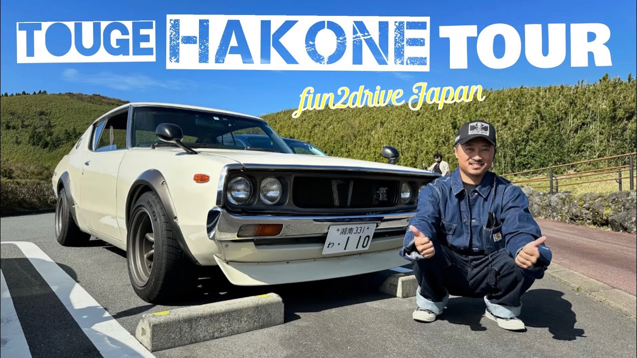LIVING THE JDM DREAM! | TOUGE Driving Around Mt Fuji in a Kenmeri SKYLINE with FUN2DRIVE HAKONE TOUR