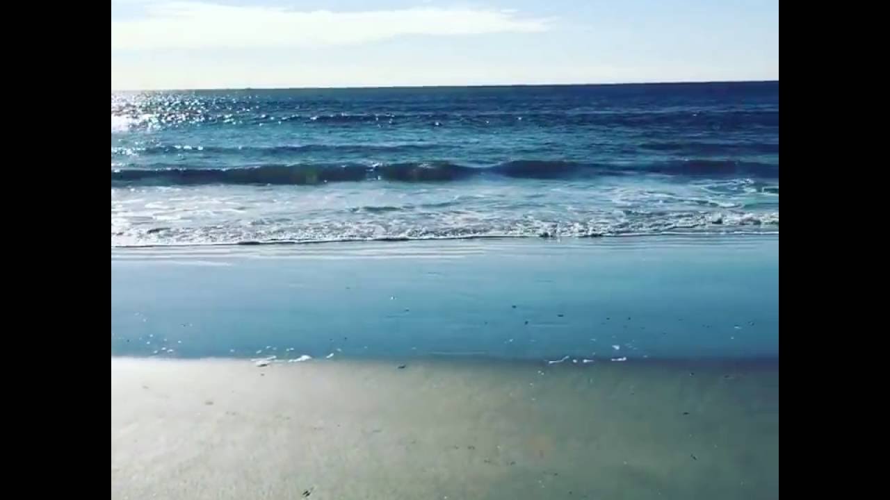 Higgins Beach in Scarborough, Maine.