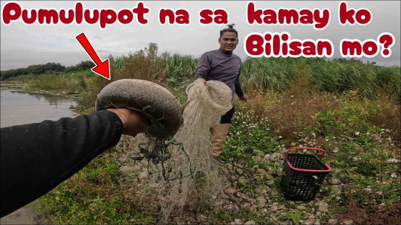 Grabe pumulupot na sa kamay ko ang nakakatakot na isda