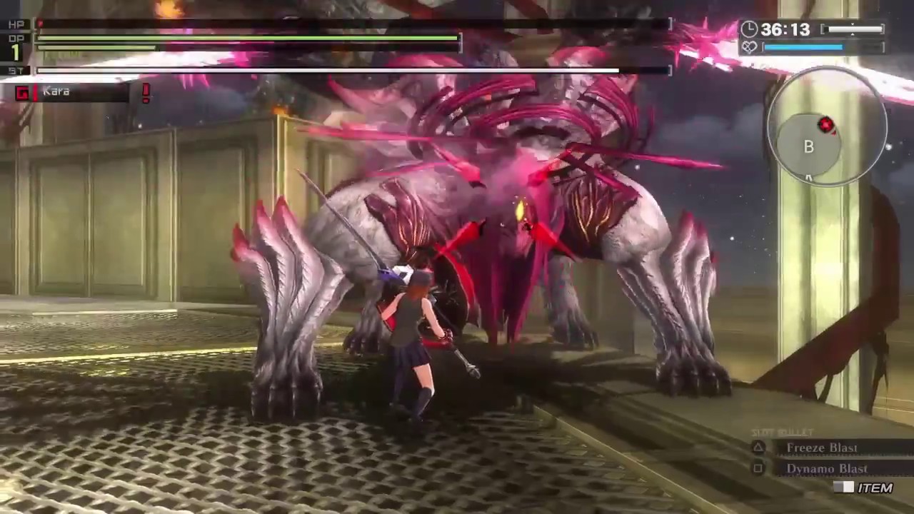 God Eater Ressurection Arius Nova solo (Proud Survivor)
