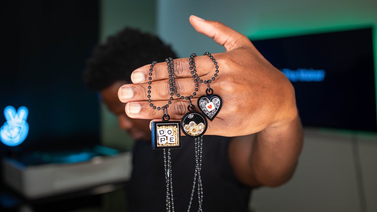 Laser Cut Jewelry | Floating Objects | Glowforge