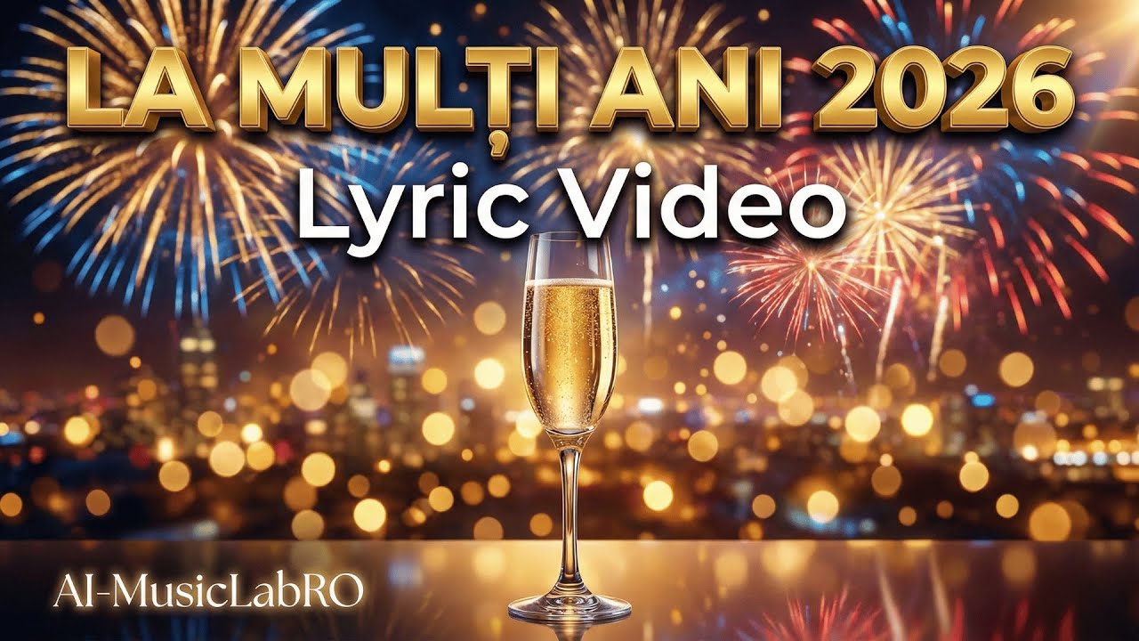 La Mulți Ani 2026 (Lyric Video) - Cea mai tare piesă de petrecere! 🔥 #music