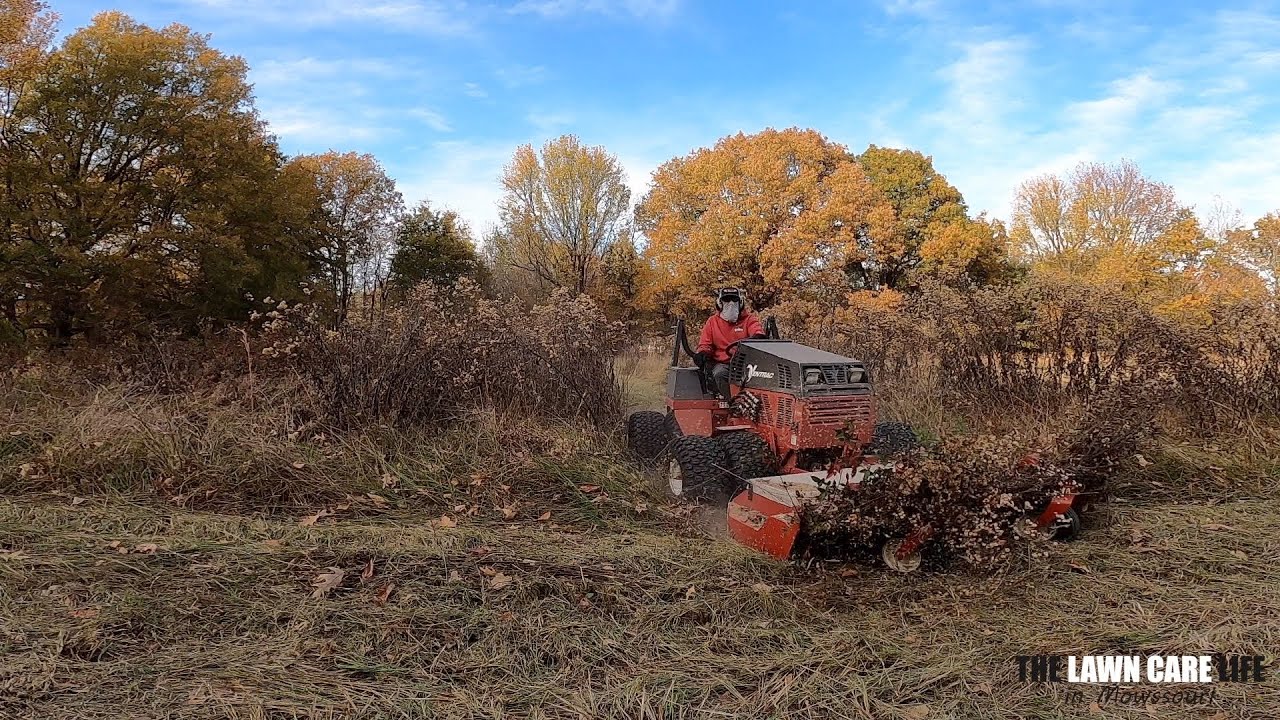 Ventrac Tough Cut Mows Down Overgrown Field in Mowssouri!  The Ventrac 4500K does it again!