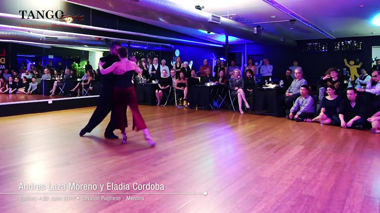 Andres Laza Moreno y Eladia Cordoba - Sydney - Osvaldo Pugliese - Mentira
