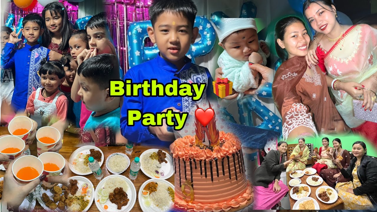 MEEHEN BIRTHDAY PARTY 🥳❤️|| 27:02:26❤️|| Fajana chathakhre akhoidi 🤭|| BisakhaChirom 