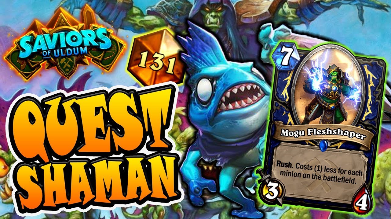 Quest Battlecry Shaman -  | Saviors Of Uldum | Hearthstone