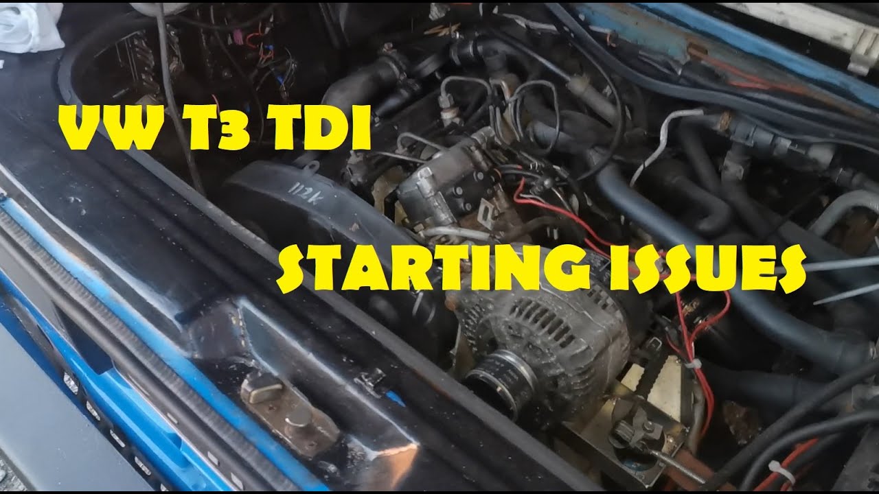 Vw T3 TDI hard to start when cold - Easy fix?