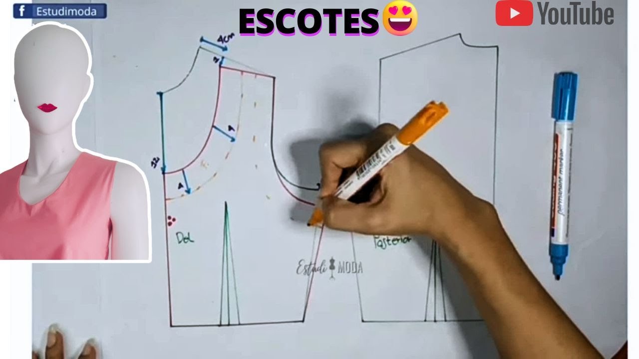 🔴C&oacute;mo lograr un ESCOTE REDONDO perfecto❓ : Secretos de costura revelados (Patr&oacute;n ➕ Confecci&oacute;n) DIY ✅