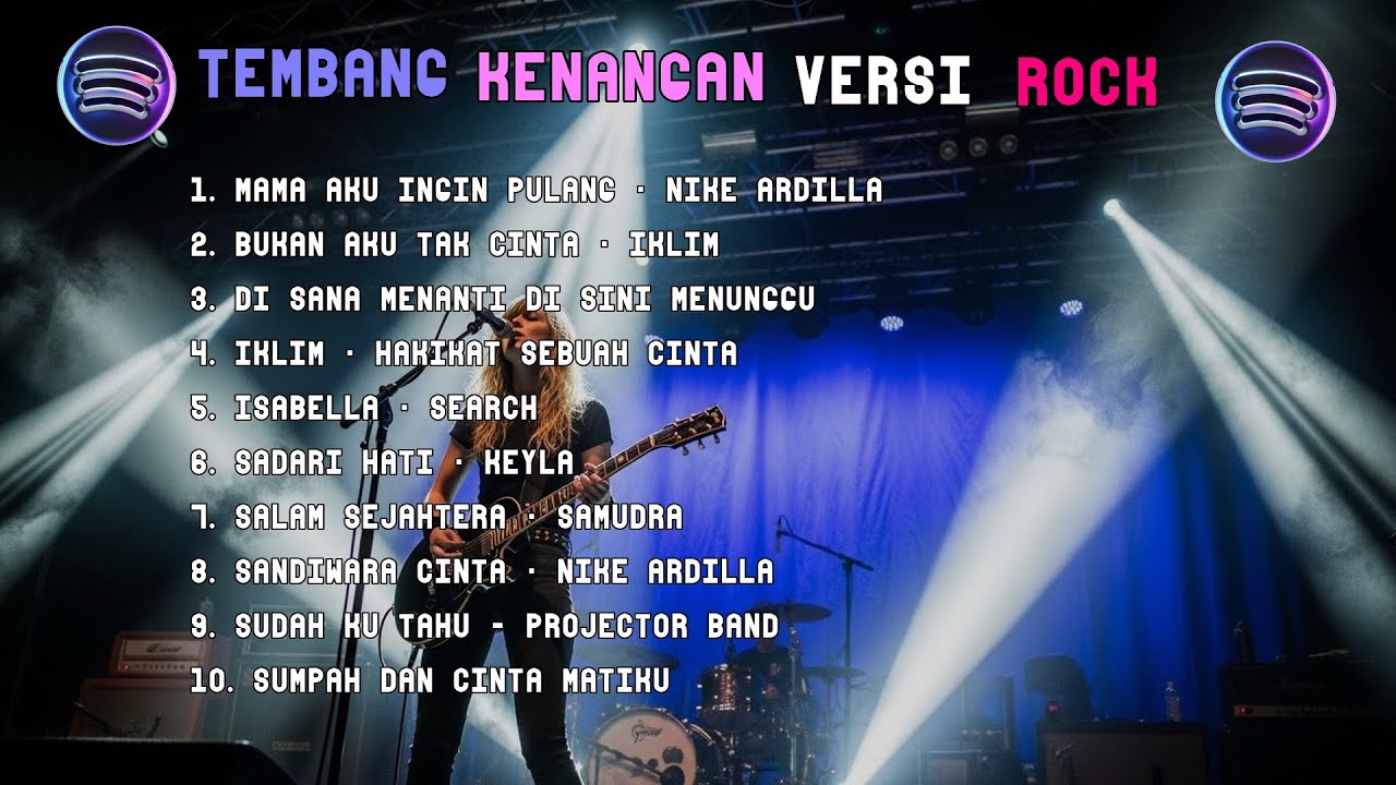NOSTALGIA Tembang Kenangan Versi Rock | Lagu Legendaris Indonesia Full Album