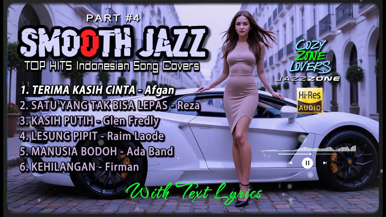 SMOOTH JAZZ COVER Part.4 🎧 TOP HITS Indonesian Song   #jazzcover #lagupopuler #jazz #tophitsspotify