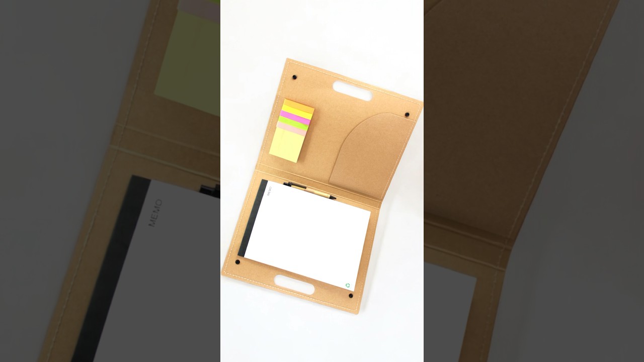 Carpeta eco Kraft + set