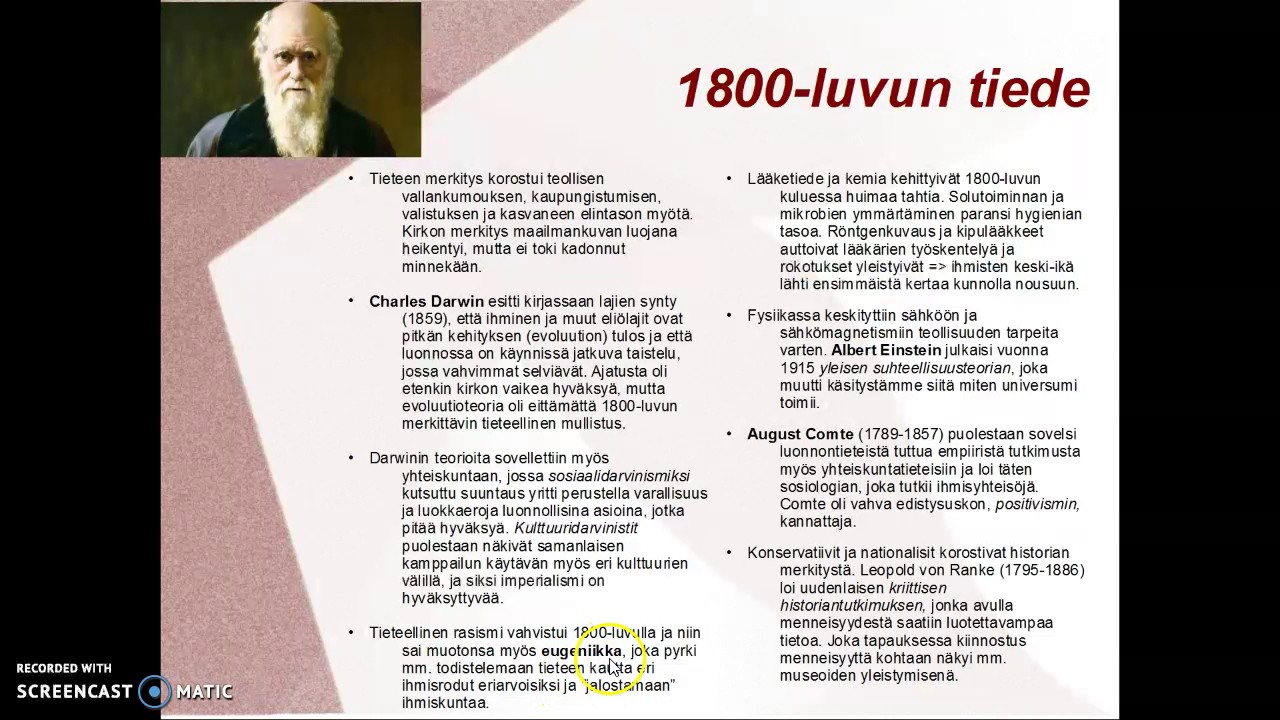 1800-luvun tiede