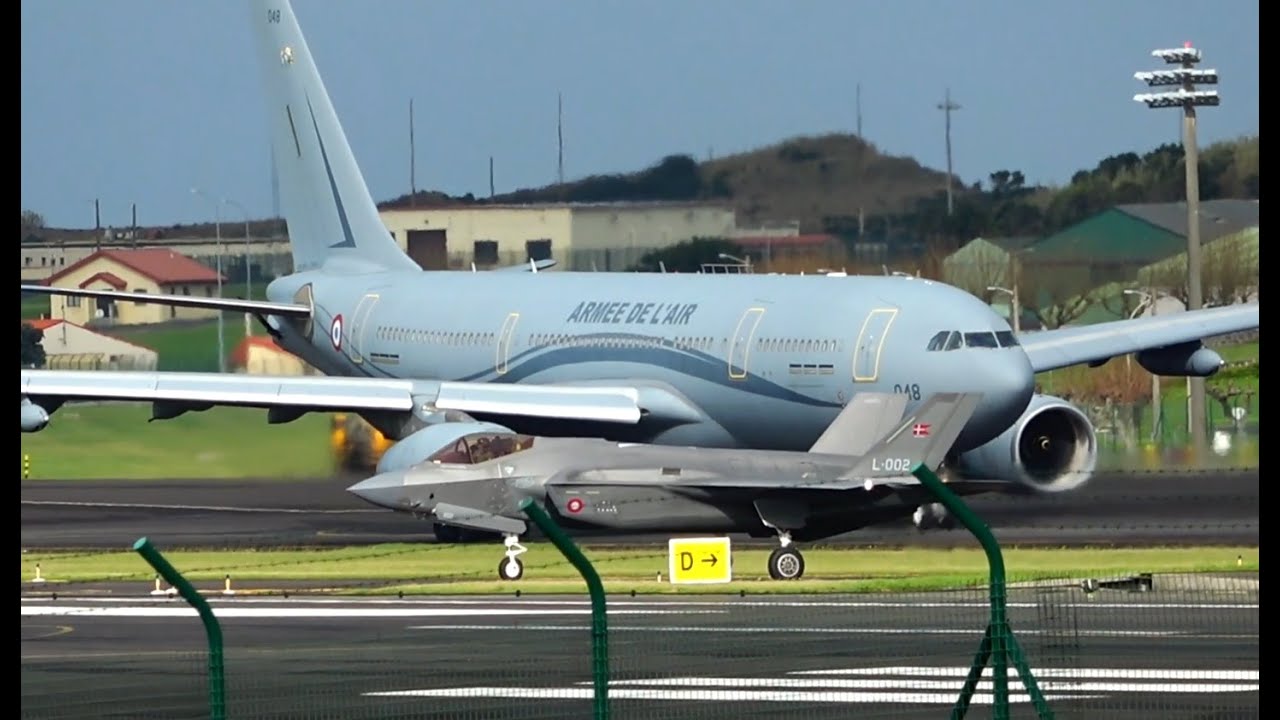 3X Lockheed Martin F-35 Lightning II | Military Takeoffs | Lajes Azores