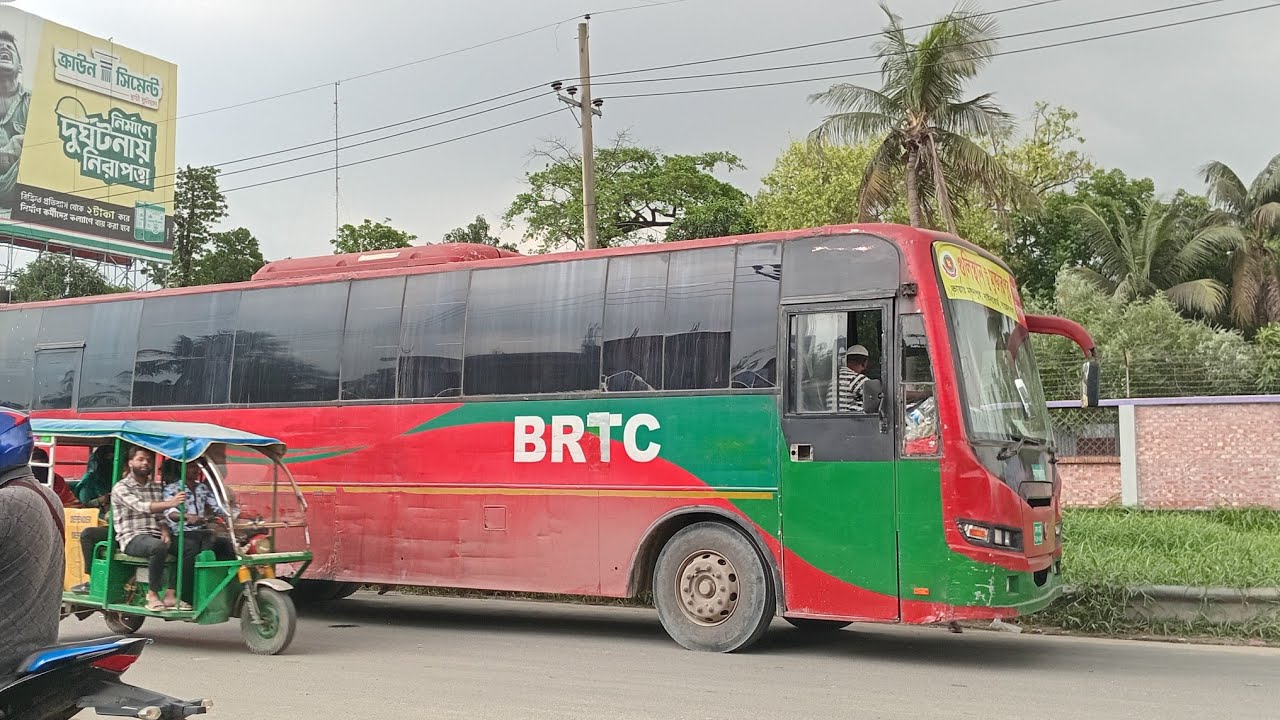 Gulistan to Munshiganj ||বিআরটিসি বাসে গুলিস্তান থেকে মুন্সিগঞ্জ এলাম দুই ঘন্টায়