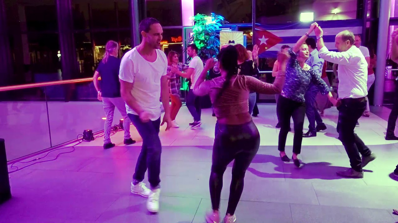 Yusimi Moya Rodriguez & Balazs Puskas at the 4th Cuban Salsa Festival in Graz