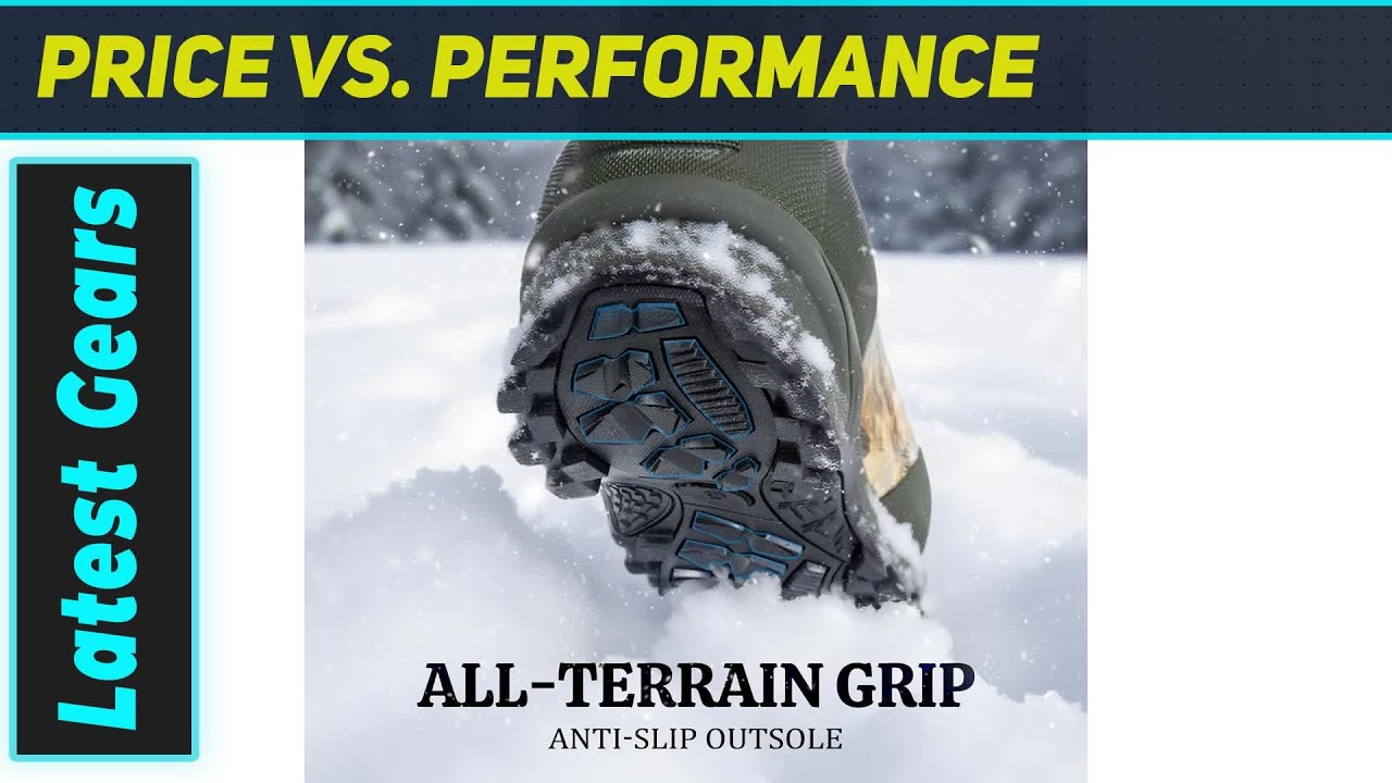 1600g Insulated Hunting Boots: Extreme Cold & Waterproof Power!