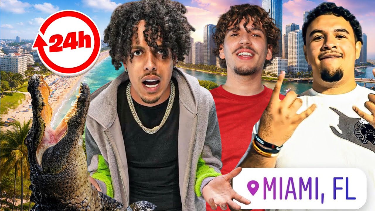 I SPENT 24 HOURS IN MIAMI FOR SPRING BREAK!