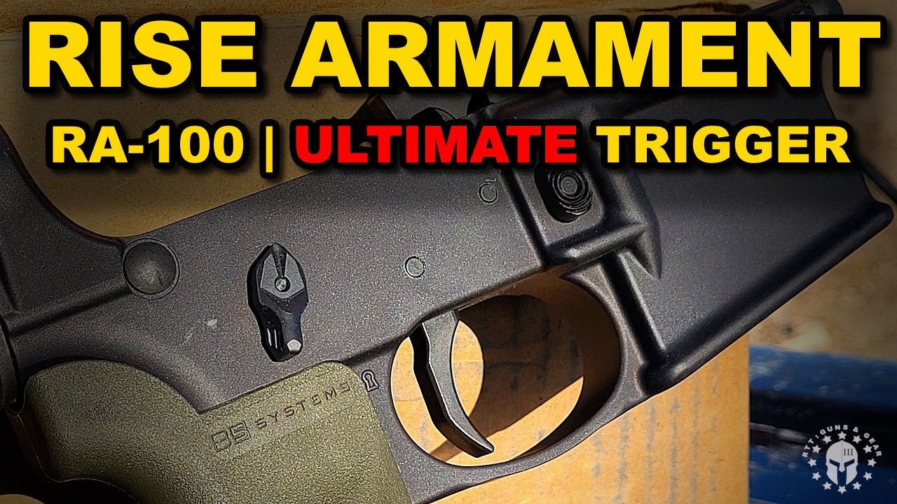 Обзор Rise Armament RA-100 &mdash; улучшенный спусковой крючок военного образца