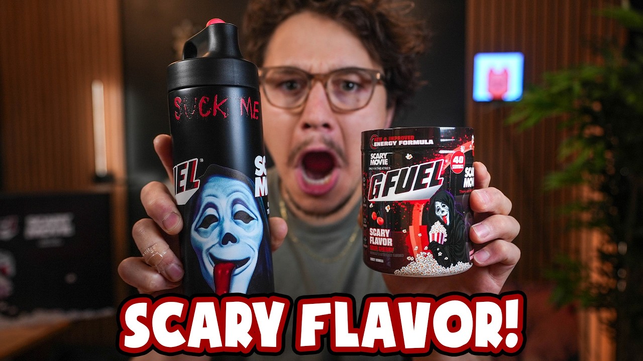 Дегустация GFUEL с пугающим вкусом!