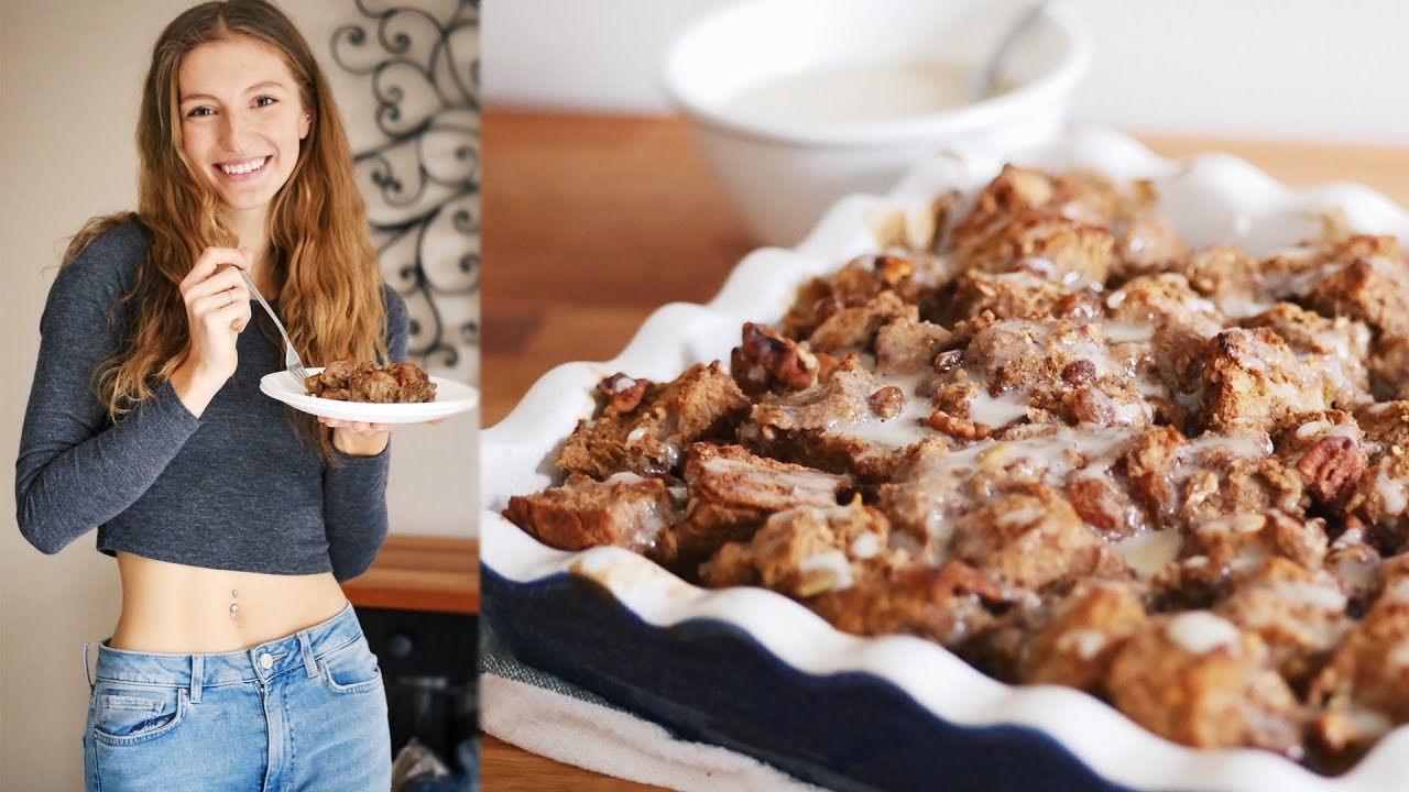 VEGAN BREAD PUDDING RECIPE | CHRISTMAS/HOLIDAY RECIPE | VLOGMAS DAY 1