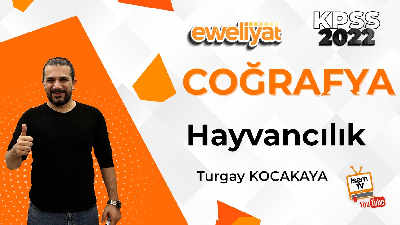 20 - HAYVANCILIK - TURGAY KOCAKAYA ( KPSS - TYT - AYT - LGS )