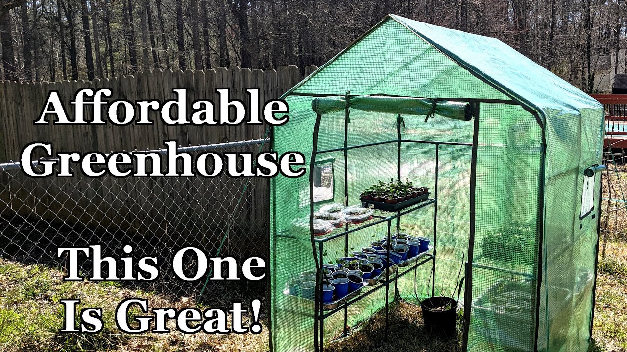 Affordable Greenhouse - Easy to Assemble - Very Sturdy