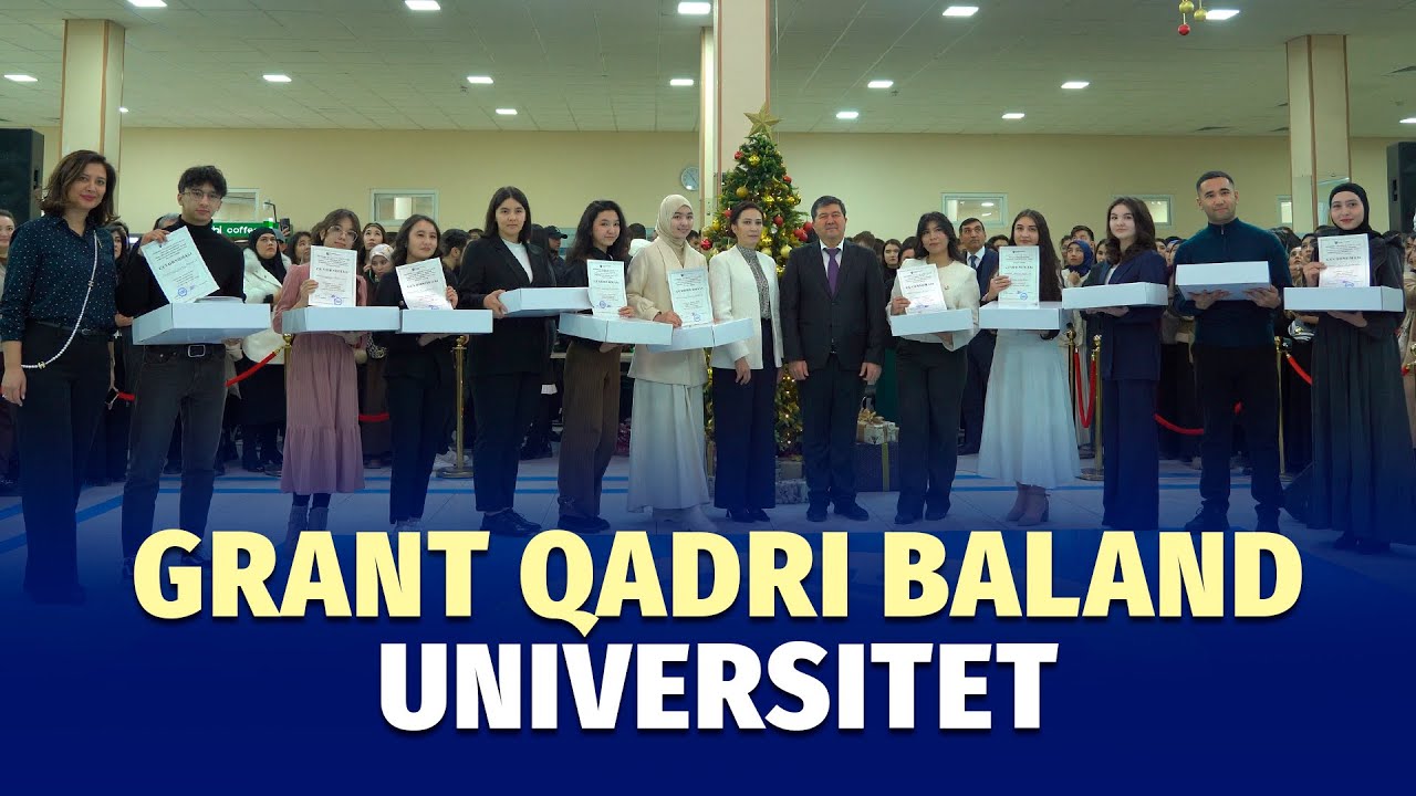 Toshkent Kimyo Xalqaro Universitetining 250 dan ortiq talabalariga grantlar taqdim etildi