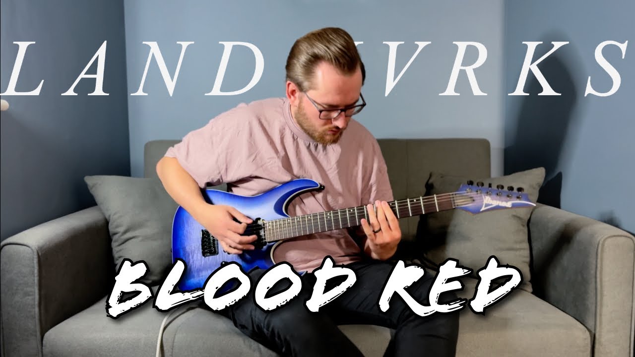 Blood Red | LANDMVRKS | Guitar Cover | WITH TABS
