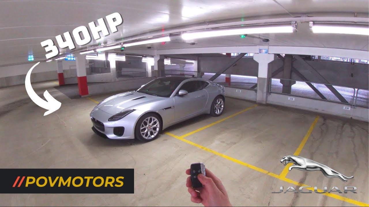 2017 Jaguar F-Type 3.0 V6 R-Dynamic 340HP - POV DRIVE Onboard