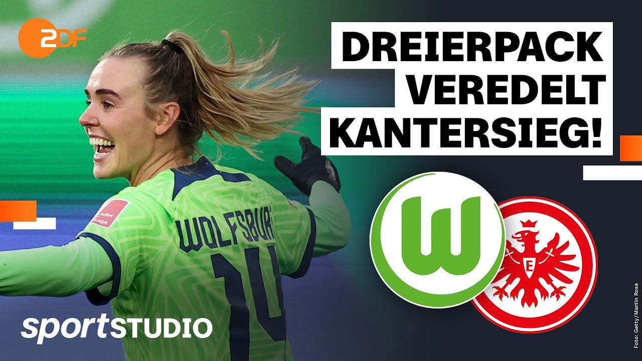Wolfsburg – Eintracht Frankfurt Highlights | Frauen-Bundesliga, 9. Spieltag 2022/23 | sportstudio
