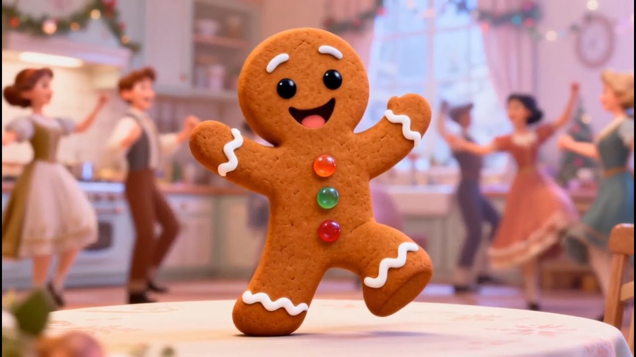 Canción para Navidad 🎄🎅🏻- Galleta de Jengibre 🍪 🎷