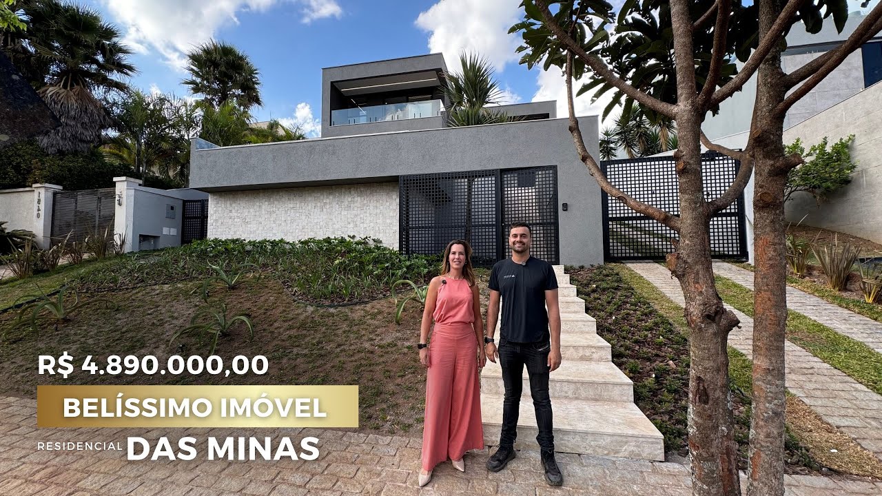 Casa Imponente com Vista para as Montanhas no Alphaville Lagoa dos Ingleses!