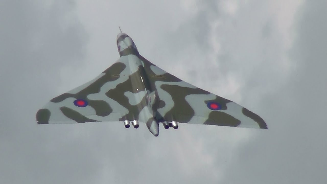 Avro Vulcan XH558 at RIAT 7th July 2012