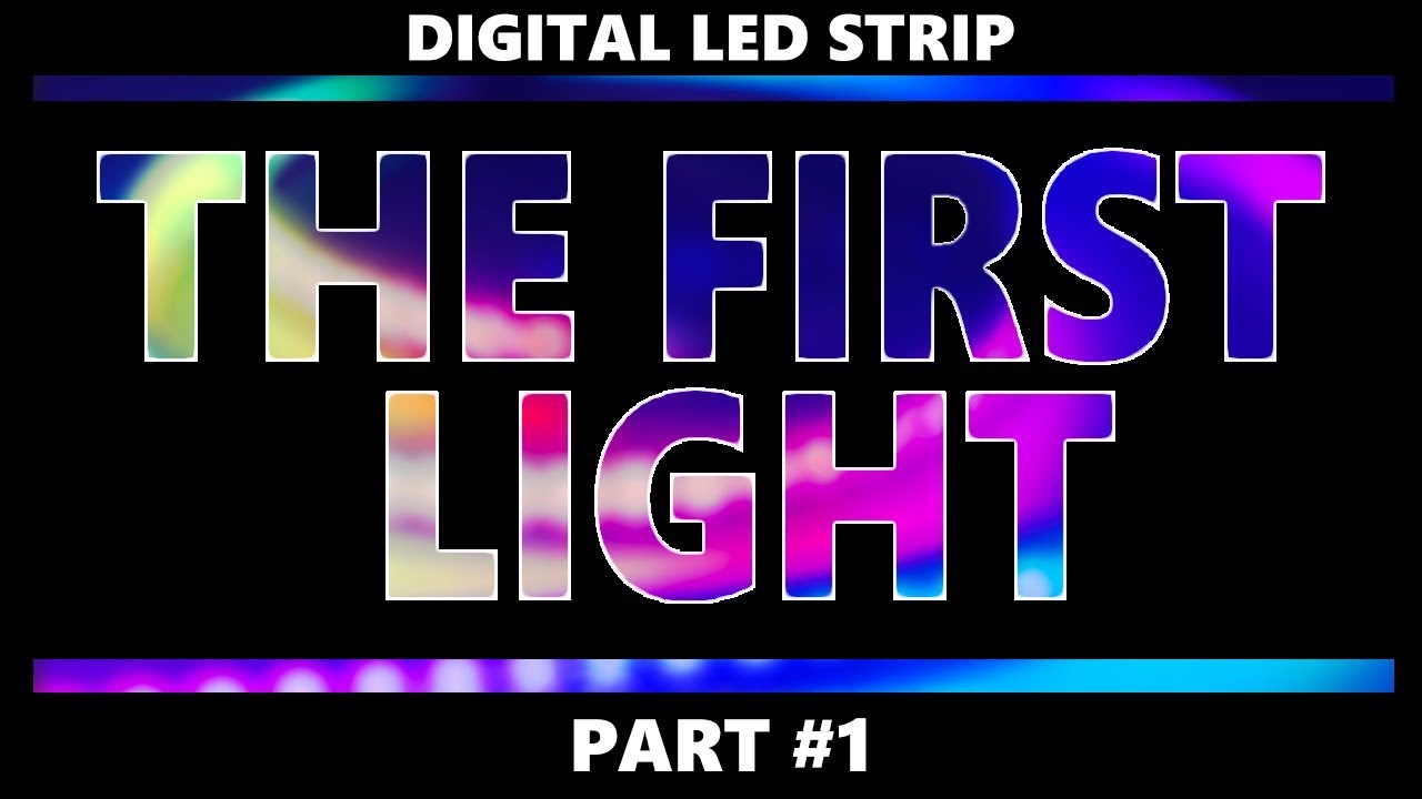 Digital RGB strip Pt.1 | Wiring&Coding