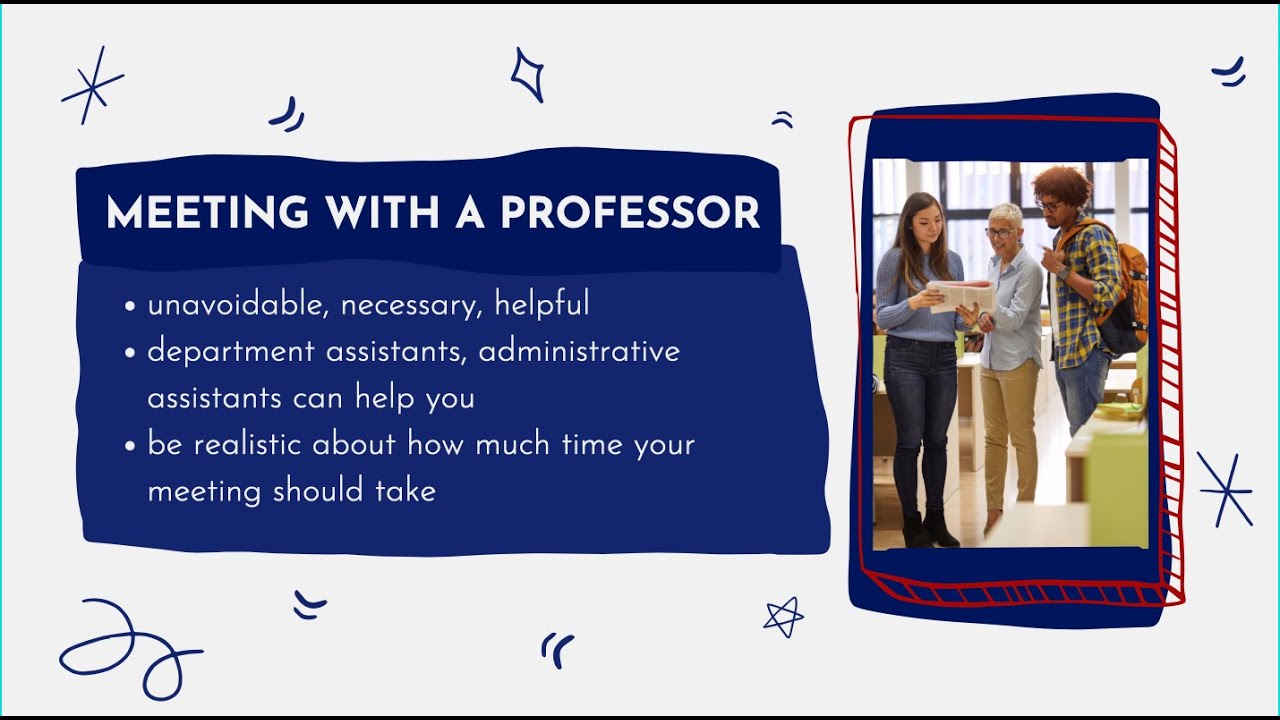 Meeting with a Professor for ADVANCED Learners