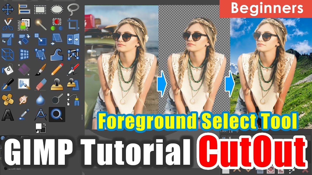 GIMP Tutorial : Cut Out People and Create Stunning Composites.