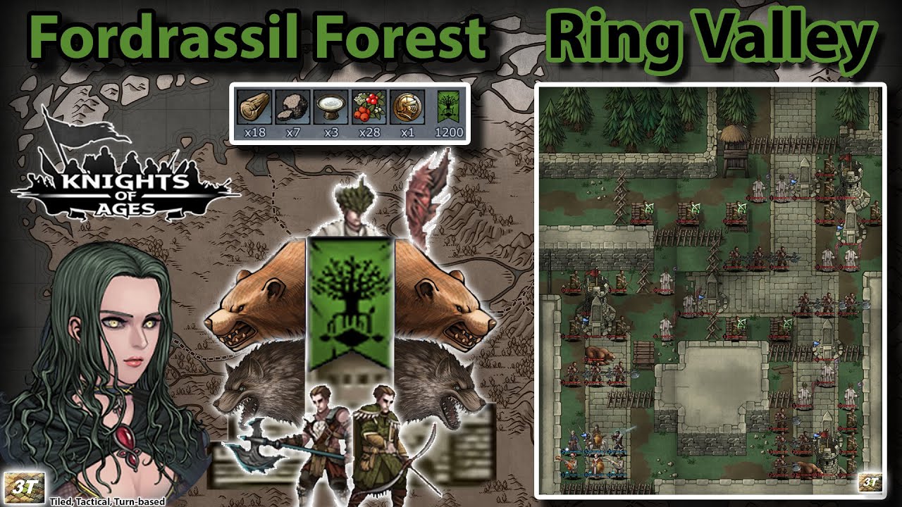 Knights of Ages Global  - Ring Valley Fortress Strategy [No Pony]