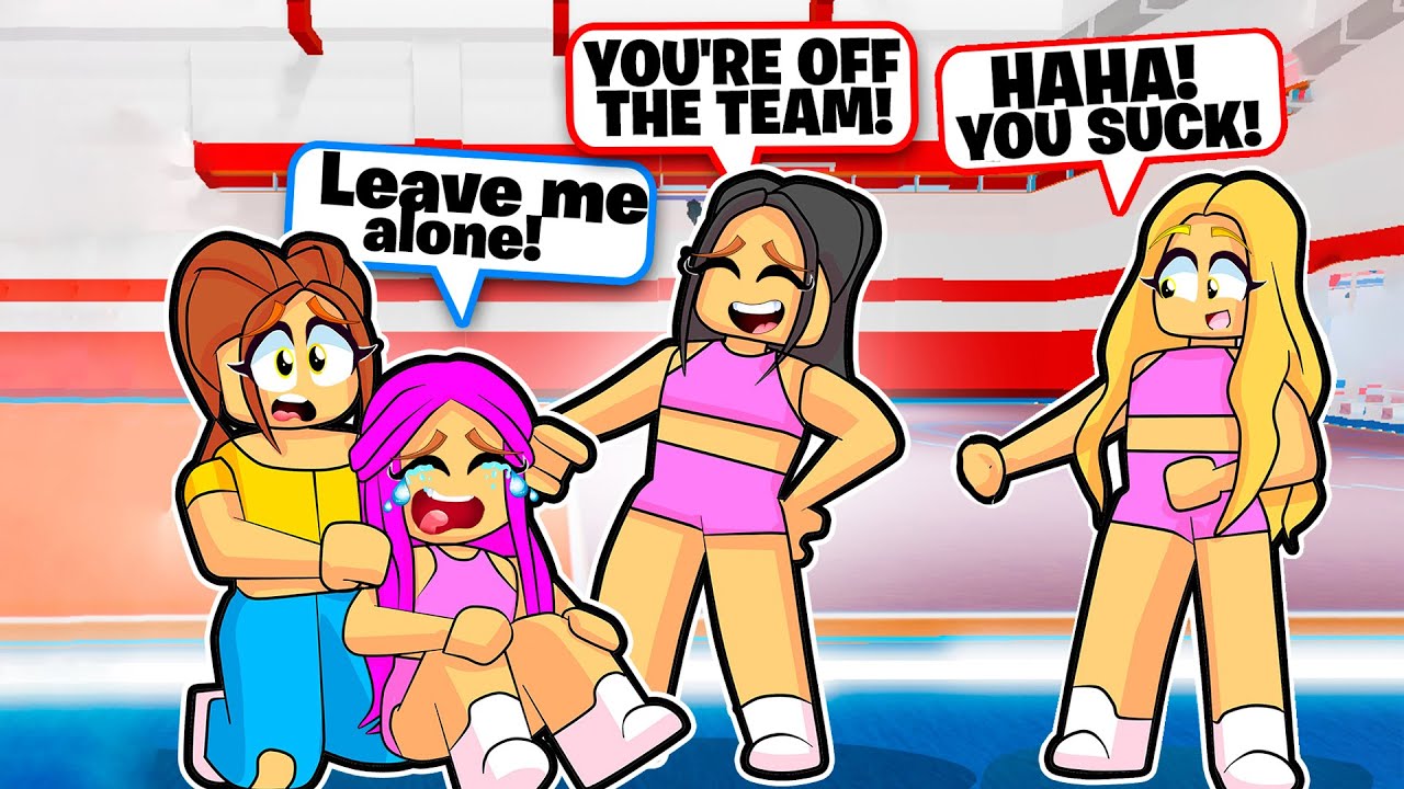 MY DAUGHTER got KICKED OFF the CHEER TEAM! *SHE CRIED* ( Roblox)