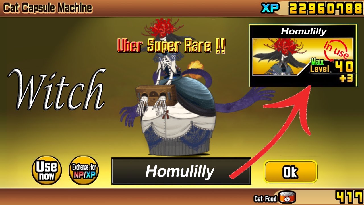 The Battle Cats - Homulilly is a unit