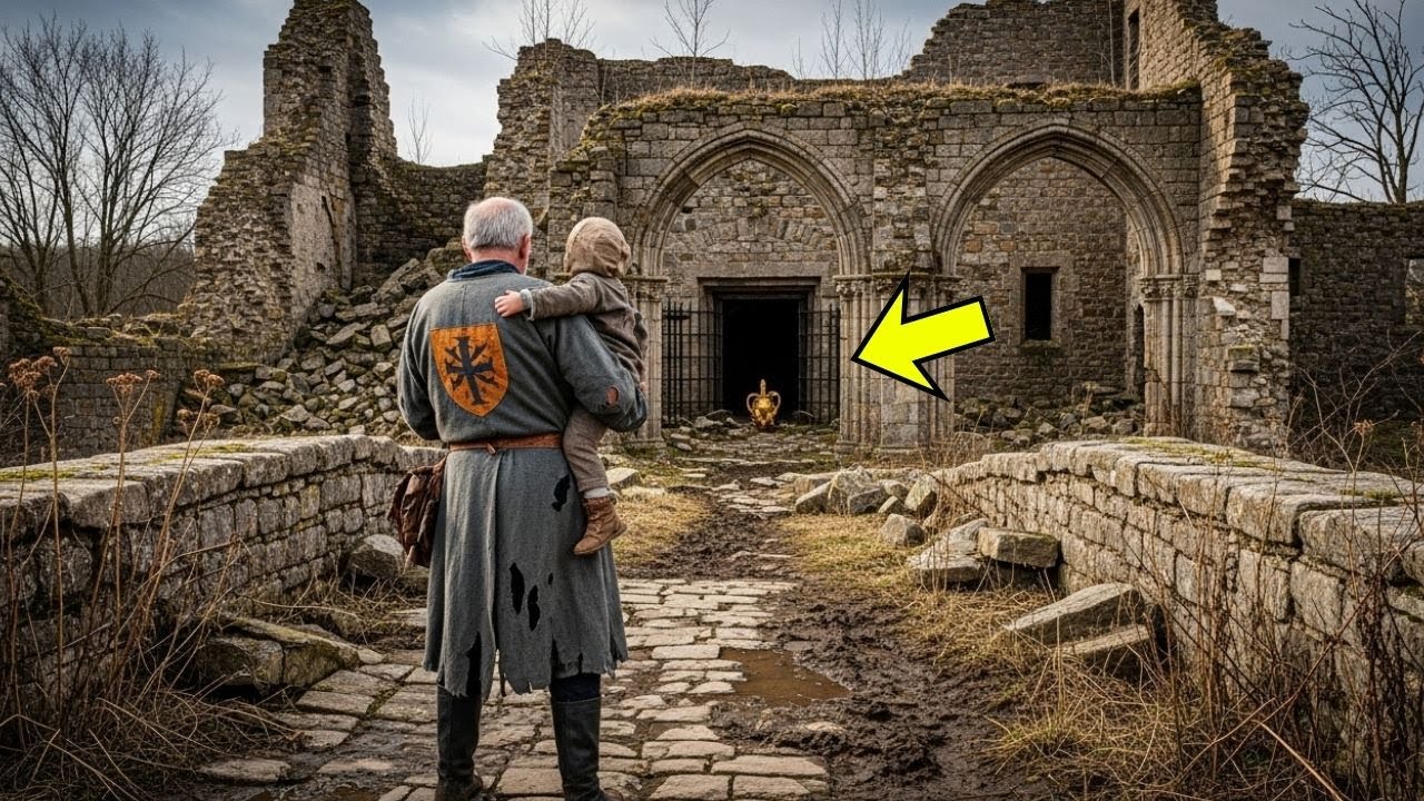 ABUELO VIUDO limpia LODO de PALACIO ABANDONADO, pero al quitar capa algo surge…