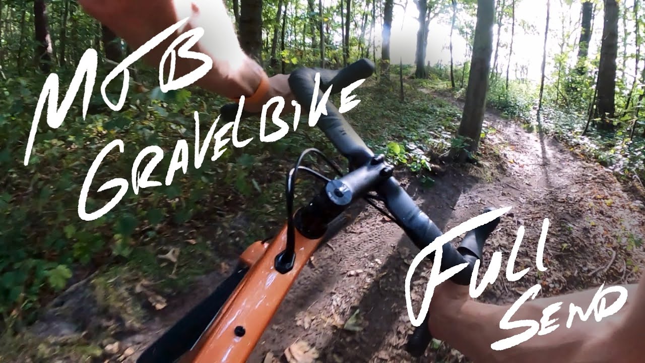 Gravelbike on a MTB singletrack trail - 3T Exploro Max