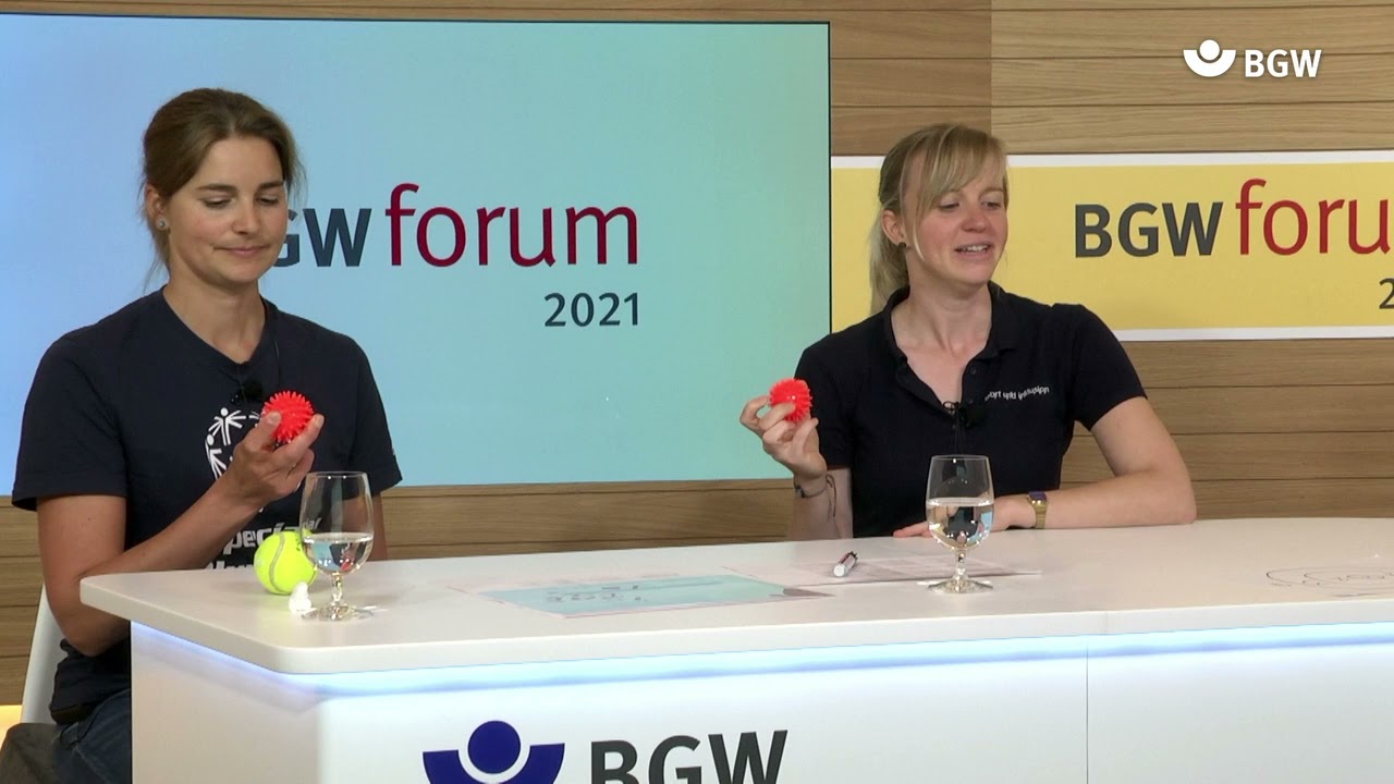 Bewegungsangebot für Menschen mit Behinderung | BGW forum 2021 2/2