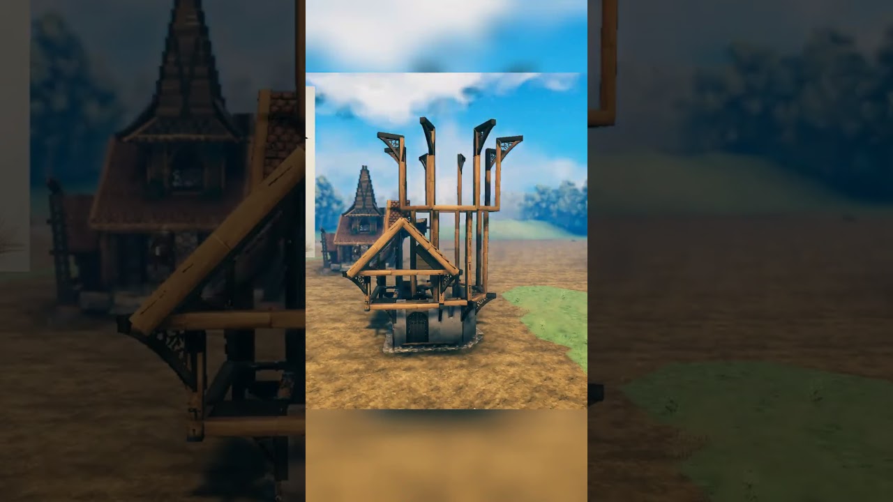 Соревнование по созданию уютных домов от Valheim Builders' Race!