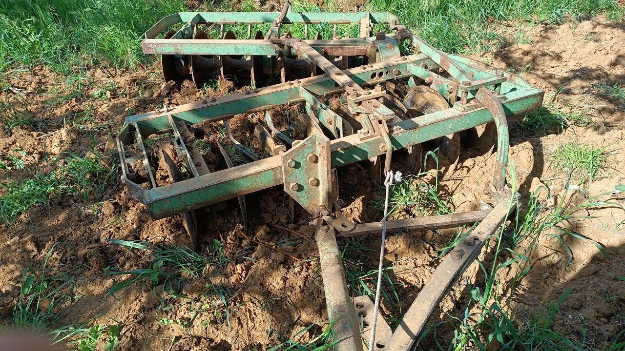 il MORGANO (erpice a dischi): il miglior amico dell'agricoltore!!