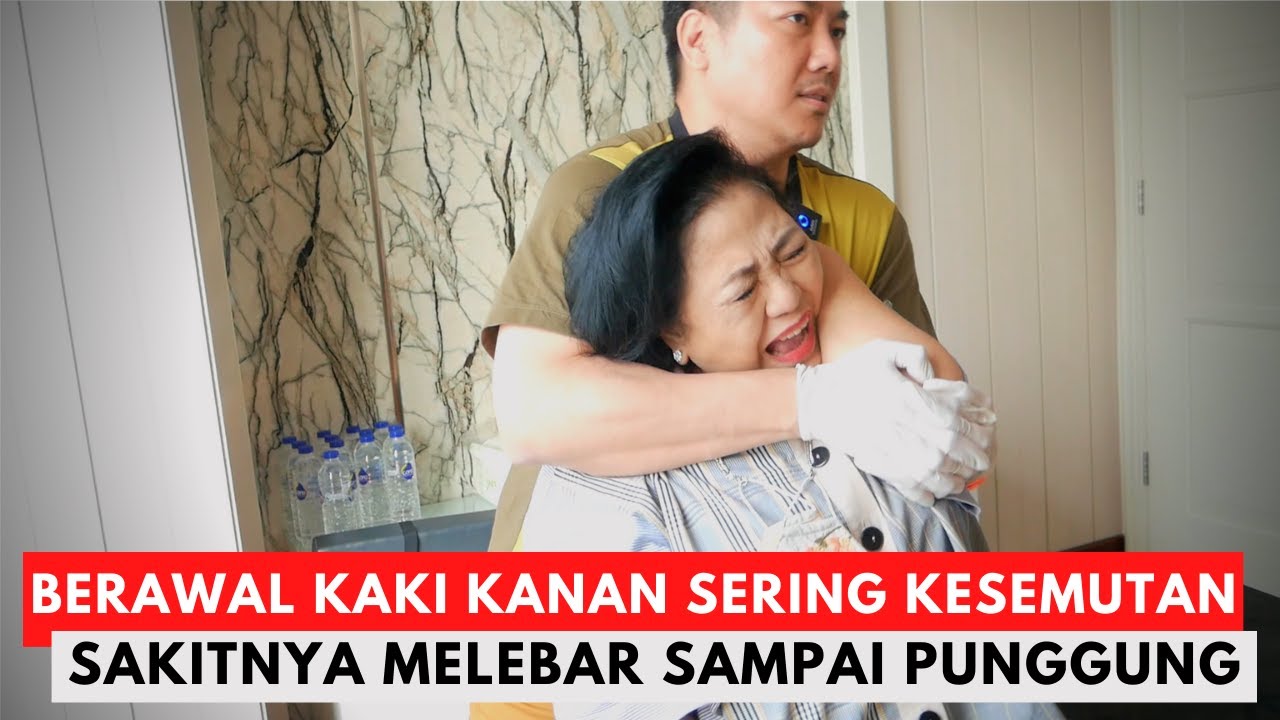 BERAWAL KAKI KANAN SERING KESEMUTAN, EH SAKITNYA MELEBAR SAMPAI PUNGGUNG | #MASTERJOETHERAPY