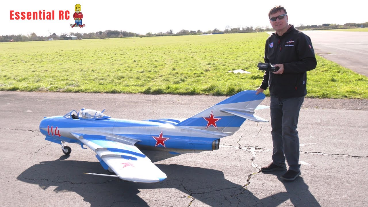 Mikoyan-Gurevich MiG-17 Turbine RC Fighter Jet | CARF Models | Dave Wilshere of Motors & Rotors