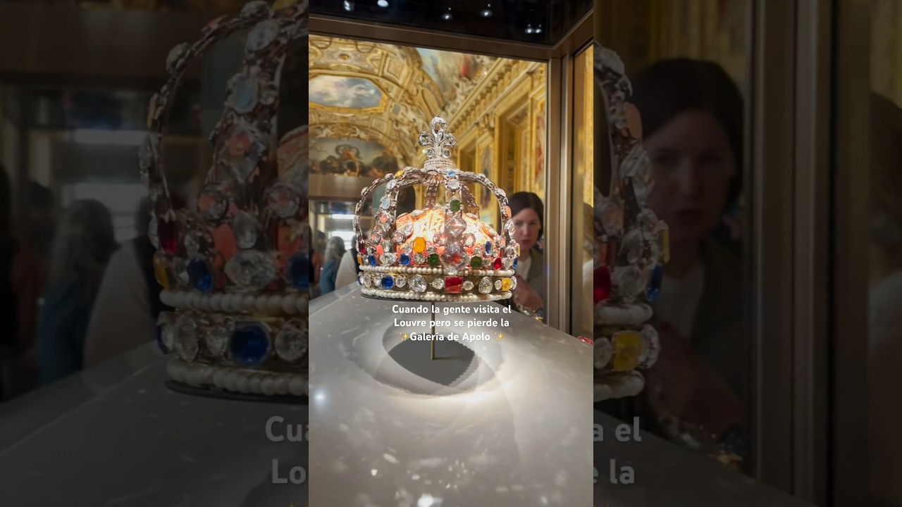 La Galería de Apolo del Museo Louvre de París: La galería más hermosa con joyas reales y pinturas