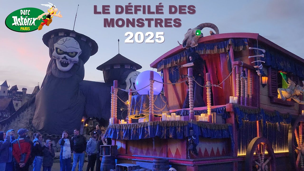 Le Défilé des Monstres 2025 - Parc Astérix - Spectacle / Show - No Copyright